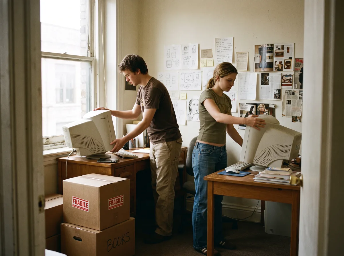 LELAK's first studio, 2005